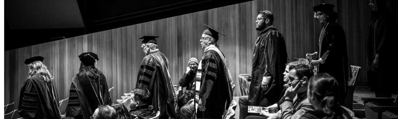 Latinx Faculty/Staff Processing at the 2023 Latinx Graduation Celebration